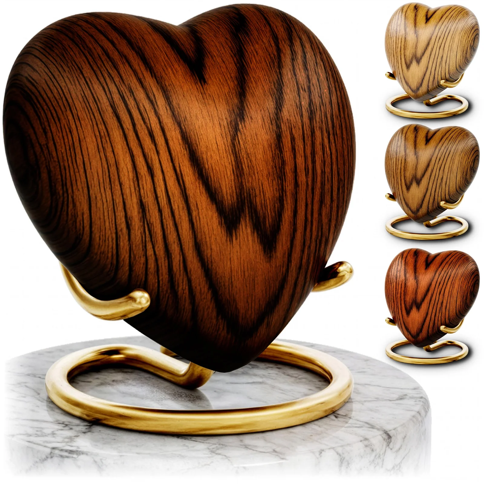 Heart Shape Keepsake Small Urn for Ashes